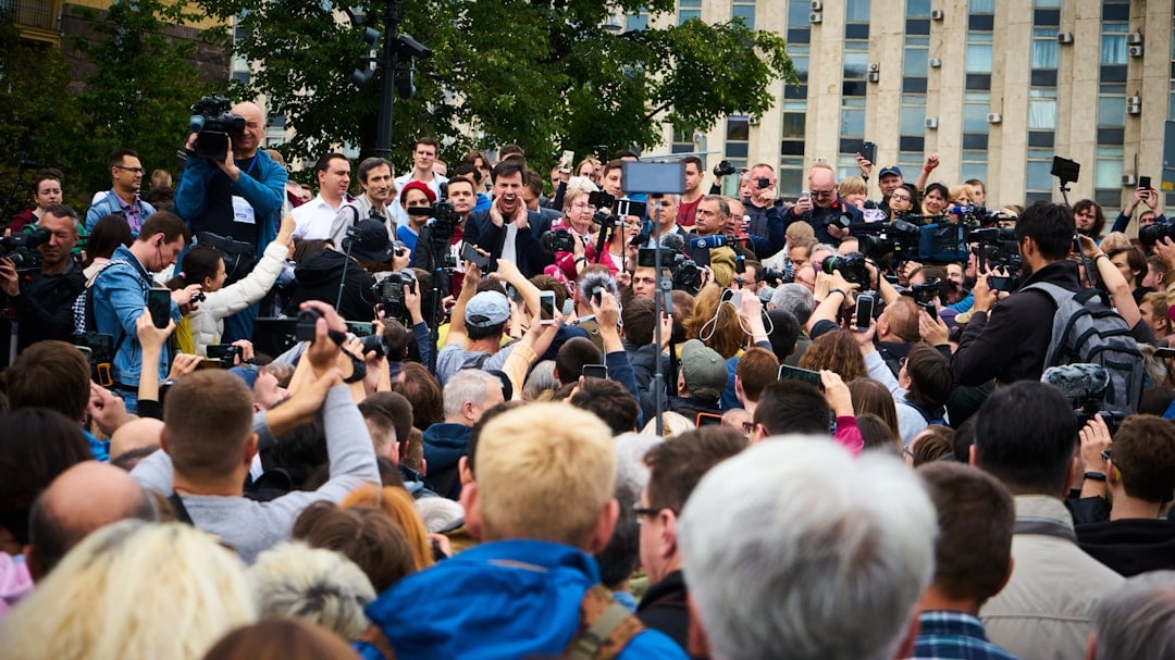 Photo Election rally