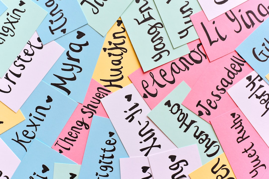 Photo Messy handwriting