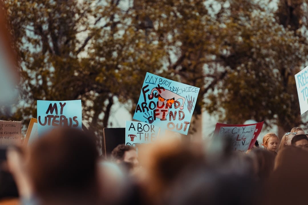 Photo Protest sign